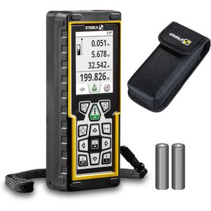 Stabila 6520 Laser Distance Measure with iPad iPhone App, Cat. Number 06520 (Safety Class ll, <1mW power output)
