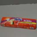 Hefty Slider Jumbo Storage Bags, 2.5 Gallon Size, 12 Count