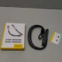 Glocusent Book Light, 3-Color & 6-Brightness Reading Light, Bendable Neck Light, 80-hr Lasting Rechargeable Book Light, Perfect Reading Lights for Books in Bed, Knitting, Repairing, Book Lovers Gifts (Standard-Medium, Gray)