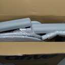 Drive Medical 11148-1 Folding Steel Bedside Commode Chair, Portable Toilet, Supports Individuals Weighing Up To 350 Lbs, with 7.5 Qt. Bucket and 13.5 Inch Seat, Grey