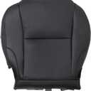 Driver Side Bottom Perforated Leather Seat Cover Black Compatible with Lexus IS250 IS350 2006 2007 2008 2009 2010 2011 2012 2013