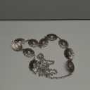 WHIPPY Women Concho Chain Belt Metal Link Western Cowgirl Turquoise Chain Belt for Dress (Fit Waist up to 52")