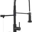 Drinking Water Faucet, Pull-Down Kitchen Sink Water Filtration Faucet, Bar Water Filter Faucet, Matte Black, Stainless Steel, PAKING PB1030