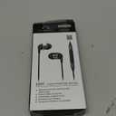 SoundMAGIC E80C Wired Earbuds with Microphone HiFi Stereo Earphones Noise Isolating in Ear Headphones Comfortable Fit Super Bass for Audiophile Gunmetal (Black)