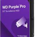 Western Digital 8TB WD Purple Pro Surveillance Internal Hard Drive HDD - SATA 6 Gb/s, 256 MB Cache, 3.5" - WD8002PURP