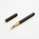 YSTUDIO Stunning Classic Revolve Fountain Pen, Schmidt Gilded Nib, Best Pen Gift Set for Men & Women, Professional, Executive Office, Nice PensblackM nib