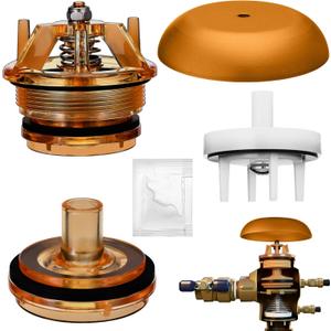 Chunful 5 Pack 905-212 Bonnet Poppet Repair Kit Compatible with 765-1 Kit, Check Valve Assembly Canopy Lubricant Compatible with 765 1" and 1-1/4" Back Flow Preventer and Vacuum Breaker