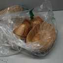 Oval Wicker Baskets - Bulk, 27 Pack, Bread & Gift Baskets, Durable, Home & Restaurant Use