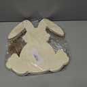 10 Pack Large Easter Bunny Wood Cutouts, 11.6 Inch Unfinished Wooden Bunny Cutouts, Blank Easter Rabbit Wooden Slices Unpainted Wood Discs for Crafts Decoration (11.6 Inch)