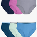 Fruit of the Loom Women's Breathable Underwear, Moisture Wicking Keeps You Cool & Comfortable, in Plus Size
