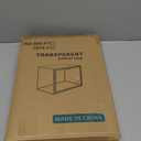 Clear Acrylic Display Case, 3 Tier Acrylic Blind Box for Figures, Dustproof Storage Organizer with Magnetic Door for Action Figures, Stackable Collectibiles Showcase for Doll Toy Car Model