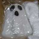 Aurelema Halloween Porch Light Cover Halloween Outdoor Decoration Flexible Ghost Light Cover EVA for Porch Outdoor Garage Fixtures Front Door