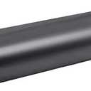 MECCANIXITY PVC Rigid Tube Round Pipe Hardware Tubing 20.5mm ID 25mm OD 350mm Dark Grey High Impact for Water Pipe,Crafts,Cable Sleeve