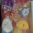 20Pcs Taba Squishy Pack Fidget Toys, Include Squishies Chick, Cat Paws, Hamster, Strawberry Toys, Sensory Toys for Kids, Classroom Birthday Gifts, Goodie Bag Stress Relief Toys (11big+9small)