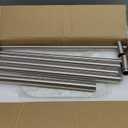 KES Free Standing Towel Racks for Bathroom, 2-Tier Towel Stand for Bathroom Floor with Weighted Natural Marble Base 3X Thicker, 18/8 Stainless Steel, Brushed Finish, BTH235-2 (37 inch (Equal Height))