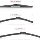 Windshield Wiper Blades Replacement for Toyota Prius 2016-2022 Original Factory Quality Front Rear Wipers Blade Set for My Car - 28" 16" 16" (Pack of 3)