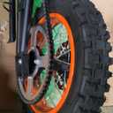 RM7 Electric Dirt Bike for Adults & Teens, 2200W Peak Ebike, 48V 22.5Ah, 37 MPH, 45 Miles, 14"/12" Tire Off-Road Electric Motorcycle, Dual Hydraulic Brakes, Fit Age 13+ (Magma Orange)