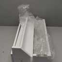 Nursery Book Shelves, Premium Bamboo Wood, Fully Assembled - Nursery Decor, Book Shelf for Kids Rooms, Multi-Use Floating Shelves for Wall with Hanger Bar, Set of 3 (White, 16.5 Inches)