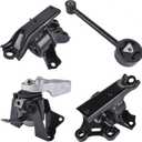4Pcs Engine Motor Trans Mounts Kit Replacement for 2014-2022 Mitsubishi Mirage G4 1.2L