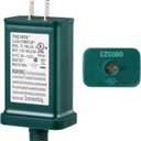 Enhon 29V LED Power Supply, UL Certification LED Transformer Replacement Class 2 Power Supply, Low Voltage Transformer US Plug Adapter for Christmas Tree Light, Green, Left Positive(TS-18WL29V)