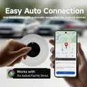 Android GPS Tracker for Vehicles, Hidden Tracking Device for Vehicles, Car Tracker No Subscription Work with Find My, Smart Tag with Audio for Kids, Key, Dogs, Luggage, Bag (Android-2 Pack)