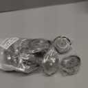 Pangda Concave Wall Door Bumper Stop Silver Stainless Steel Wall Door Bumper with 1-1/8 Inch Gray Round Rubber Protector Stops(Silver,10 Pieces)