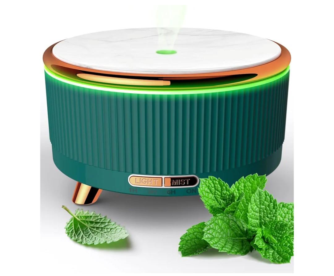 Essential Oil Diffuser for Home, Diffusers for Essential Oils Large Room, 500ml Aromatherapy Diffuser, 7 Colors Changed