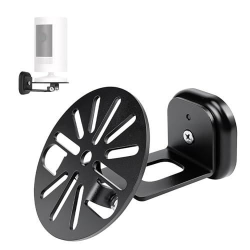 Universal Magnetic Security Camera Mount - 360° Rotation & Tilt -Damage Free Indoor Outdoor Holder fits for Enfy,Tplink,Blink,Wyze,Google Nest,Ring for Metal Surface in Curise,Garage,Carport,Workshop (Black)