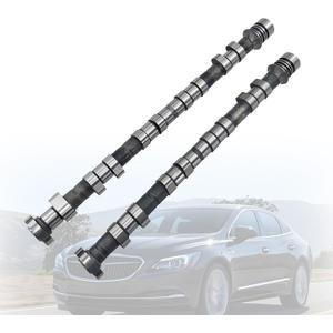 12604896 12634207 2pcs Camshaft Kit Compatible with Chevrolet Equinox Captiva Sport Impala Malibu Fit for Buick Verano Regal LaCrosse Fit for GMC Terrain 2.4L 2011-2017