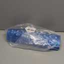 AmazerBath Shower Mat Non Slip 40 x 16 Inches, Bathtub Mat Shower Stall Mats with Suction Cups and Drain Holes, Non Slip Bath Mat for Tub for Elderly & Kids, Clear Blue