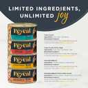 Reveal Natural Wet Canned Cat Food, 4-Flavor Variety Pack, Limited Ingredient, Grain Free, High Protein with No Artificial Additives, Fish and Chicken Variety in Broth (20 x 2.47 oz Cans) (EXP 11/11/28)