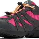 Columbia Unisex-Child Youth Redmond (7 Big Kid, Dark Grey, Pink Ice)