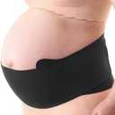 Momcozy Belly Bands for Pregnant Women, One-Piece & Portable Pregnancy Belly Band with Ergonest Back Support & Breathable Fabric – Adjustable Maternity Belt for Small/Round/High-Carrying Belly L