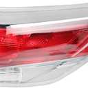 WFLNHB Right Side Outer Tail Light Assembly Replacement for Toyota Highlander 2014 2015 2016 Passenger Side Rear Tail Light Lamp 81550-0E100 TO2805120