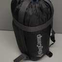 KingCamp 45F Kids Sleeping Bag, Lightweight Waterproof & Compact Flannel Sleeping Bags Cold Weather & Warm Youth Essentials Gear Accessories for Camping, Fits 10-12 Children up to 4'7"-5'5" Tall (8.6F ~44.6F Navy Right)