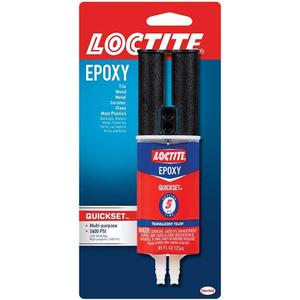 Loctite Epoxy Quick Set, 0.85 fl. oz. Syringe