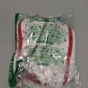 Prite Large Makeup Bag for Women Quilted Floral Cotton Cosmetic Bag Cute Coquette Aesthetic Floral Travel Toiletry Bag (Red Berries)