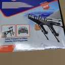 K&K Auto Accessories Compact 2-Bike Trunk Bike Rack Premium Cross-Country Trunk-Mount Bicycle Carrier for Cars, SUV Heavy Duty Rear Bike Transport Tool for Professional Cyclists