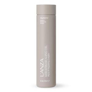 L'ANZA Keratin Healing Oil Shampoo Hydrating Cleanse, Boosts Softness, Adds Lustrous Shine, Anti-Frizz, Color Safe, Strengthening Anti-Humidity Strengthening Care, Sulfate Free