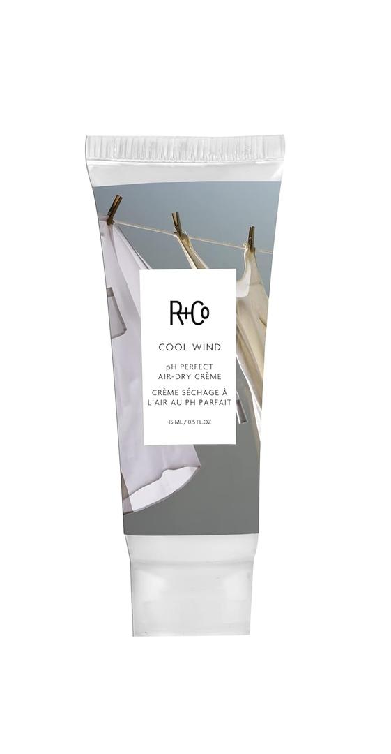 R+Co Cool Wind pH Perfect Air Dry Hair Cream | Hydrates + Tames + Softens | Vegan + Cruelty-Free | (0.5 Fl Oz (Pack of 1)) R+Co Cool Wind pH Perfect Air Dry Hair Cream | Hydrates + Tames + Softens | Vegan + Cruelty-Free | (0.5 Fl Oz (Pack of 1))