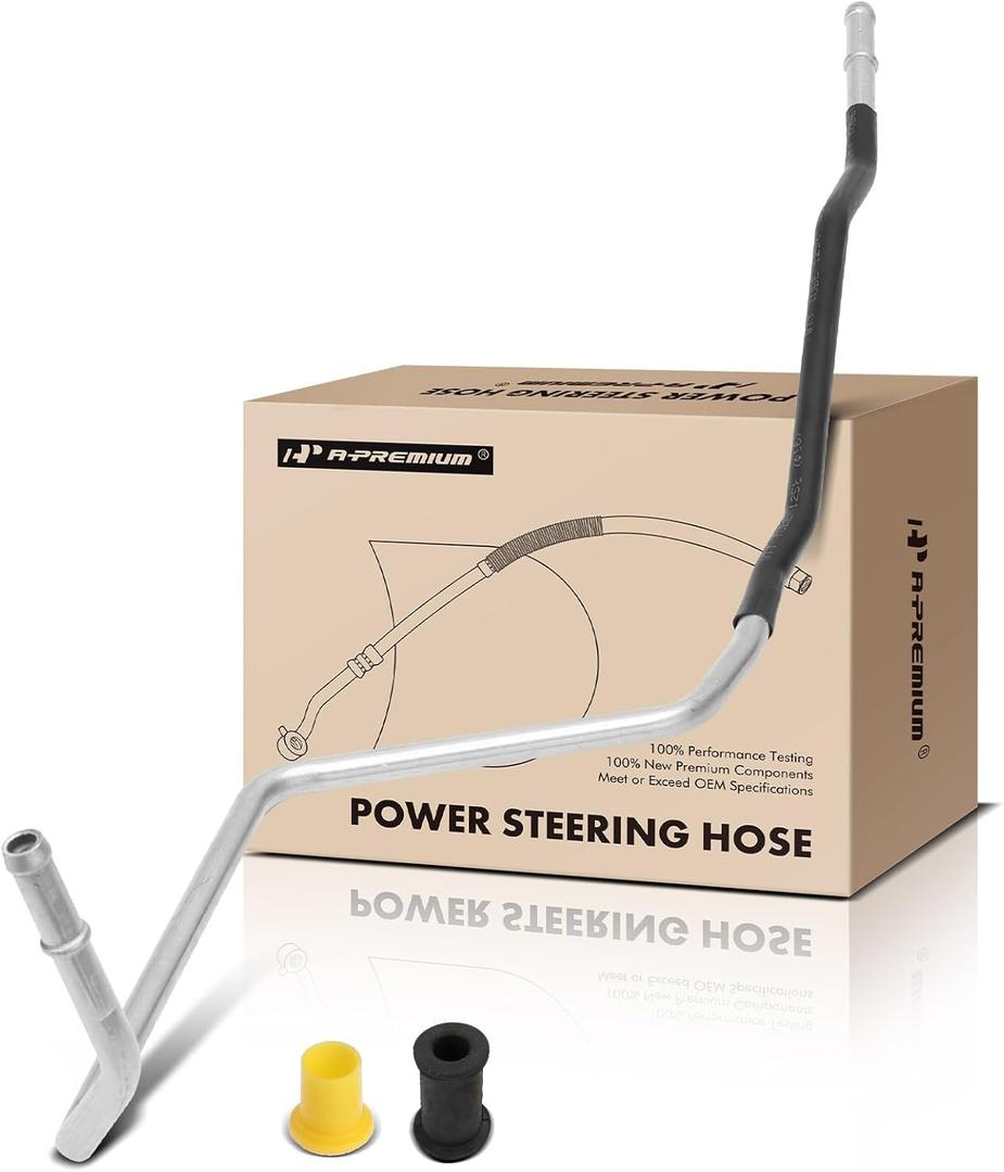 A-Premium Power Steering Return Hose Line Assembly Compatible with Honda Odyssey 2005 2006 2007 2008 2009 2010, Intermediate Pipe