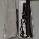 Automatic Rotating Curling Iron, 1 1/4 Inch Self Curling Wand with Extra Long 5.5 Tourmaline Ceramic Barrel, Fast Heating Ionic Hair Curler for Long Hair, Adjustable Hot Tools for Curls Waves (Black)