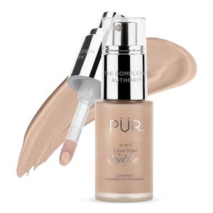 4-in-1 Love Your Selfie Longwear Foundation & Concealer Full Coverage Liquid Foundation, Hydrating Formula, Cruelty Free