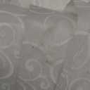 J&A Homes White Wedding Aisle Runner - Professional-Grade Nylon, Includes Tape Double-Sided Adhesive - Disposable Scroll Pattern Runner Great for Indoor or Outdoor Weddings, Prom, Parties (White (3x50 Ft))