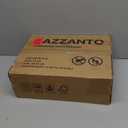 Lazzanto Nightstand Hidden Drawer Charging Table  Night Stand with Charger Station and Sliding Top Storage, Morden Bedside Table with 2 Fabric Drawers, for Dorm Living Room Bedroom, Black