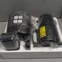 EanOruus Cold Press Juicer, 5.8" Wide Feed Chute Juice Extractor Machine with 400W, High Juice Yield, Slow Masticating Juicer for Whole Vegetables & Fruits, Silver Gray