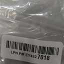 Across-Star Expandable Cabinet Shelf Organizer Rack, Stackable Kitchen Counter Storage Shelves Stand, Adjustable Height Pantry Shelf Spice Rack (White, 2 Pack) 8.7"D x 25.6"W x 19.7"H