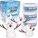 Kangaroo 3 Pack Build a Snowman Kit Snowballs Toys for Kids Stocking Stuffers - Snow Play Winter Toys Christmas Crafts DIY - Snow Man Kit Outdoor Modeling Clay Craft - Xmas Stocking Stuffers For Kids