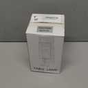 Small Bedside Table Lamp for Bedroom, Minimalist Wood Base & Round Fabric Shade, Mini Cute Cozy Warm White Nightstand Boho Lamp, Study Desk Night Stand Light for Room, Dorm, Nursery, Living Room (Round - Set of 1)