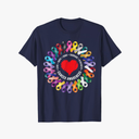 All Cancer Matters Awareness Fight Cancer Ribbon Support T-Shirt
 XL, Black